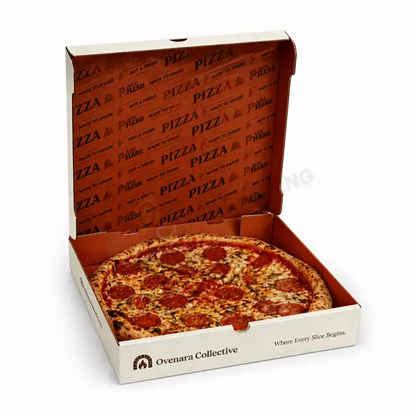 Unique Shaped Pizza Packaging Boxes